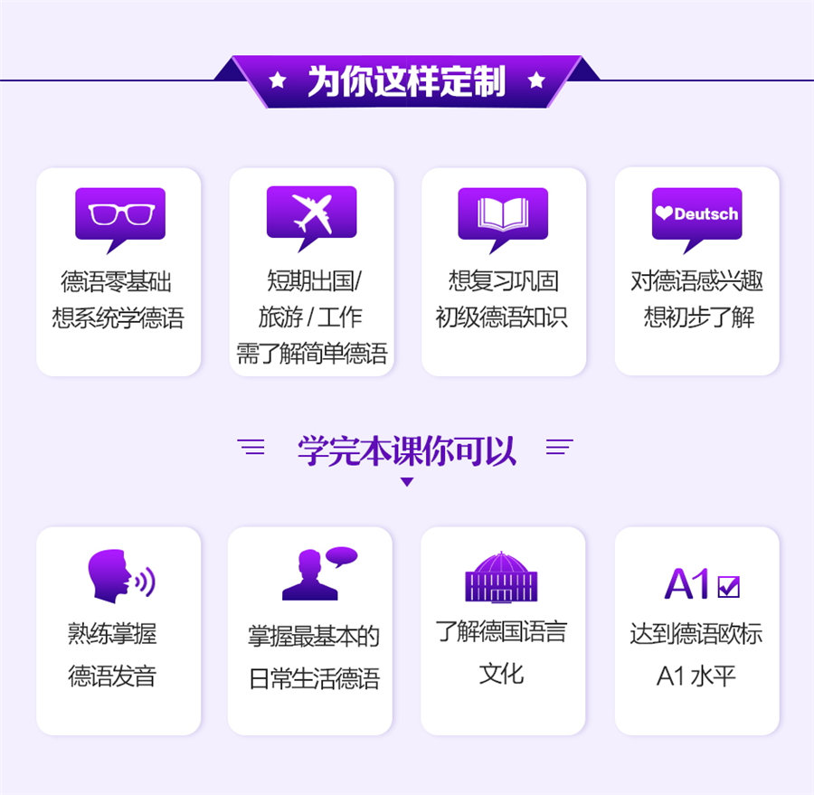 德语定制课程 德语定制课程