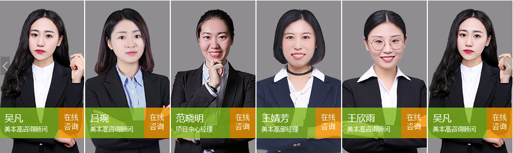 美国高中顾问团队