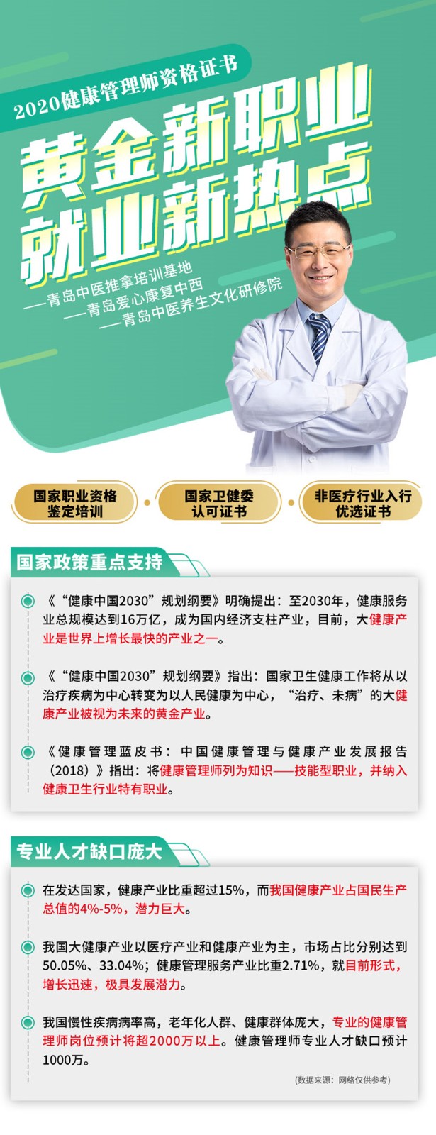 健康管理师考证培训
