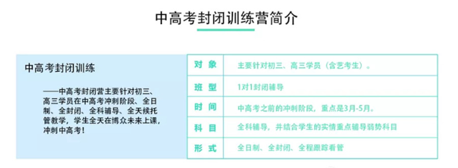 高三封闭训练营-58搜课 高三封闭训练营-58搜课