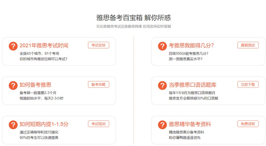 雅思培训知识 雅思培训知识