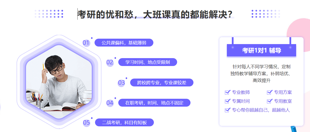 考研为什么要选择培训机构