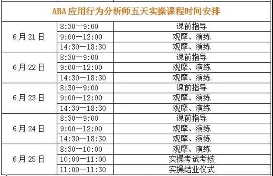 五天实操个性课程安排