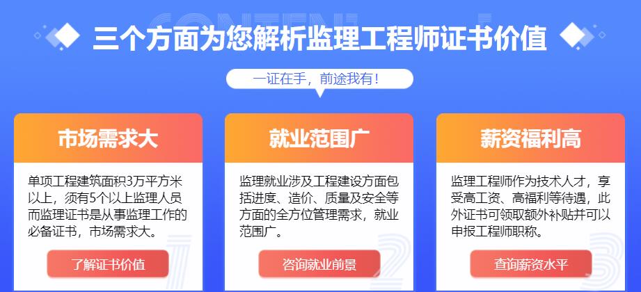 国内十大监理工程师培训机构排名2022