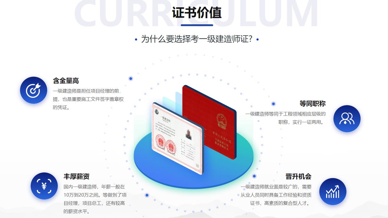 重庆十大一级建造师培训机构排名