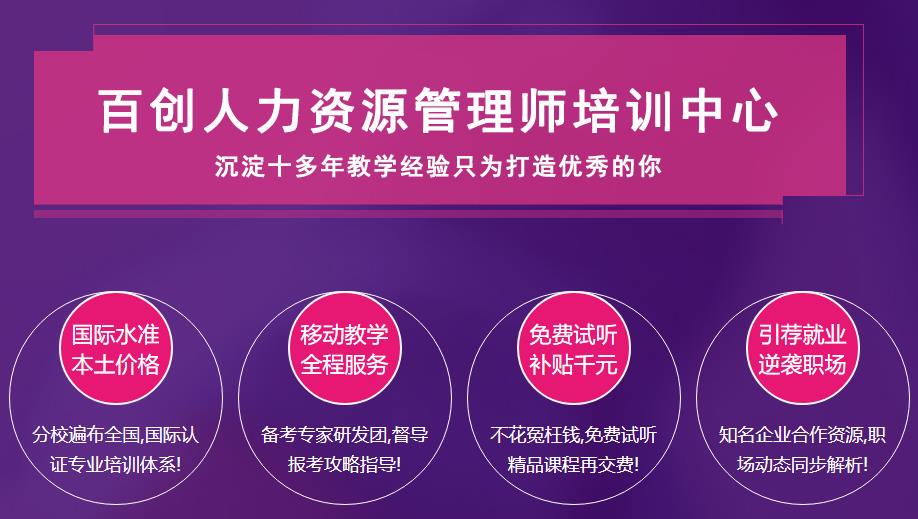 国内人力资源管理师培训机构十大排名
