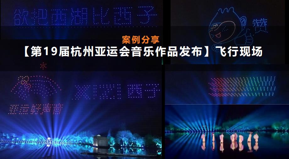 上海无人机编队飞行表演