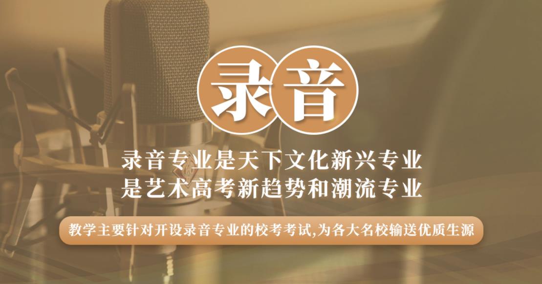浙江十大录音艺考培训机构排名