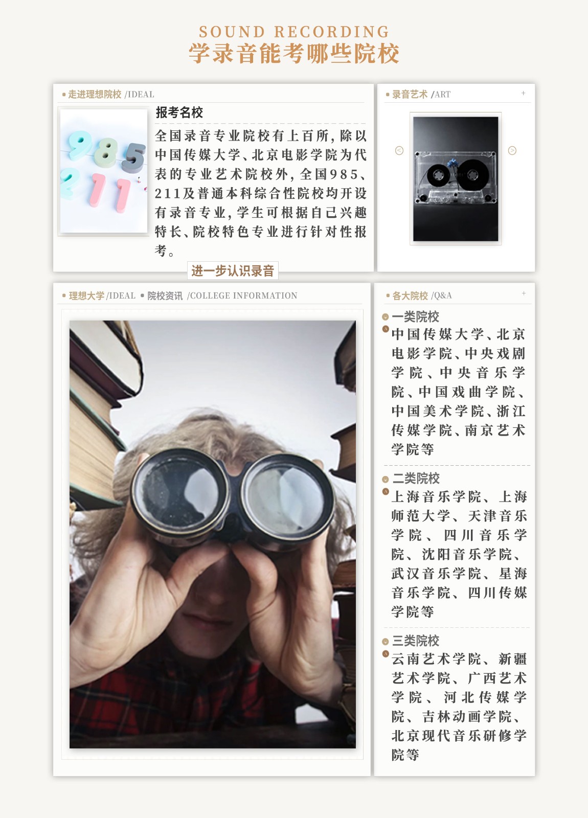 浙江十大录音艺考培训机构排名