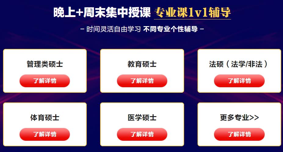 乌鲁木齐在职考研培训班十大排名