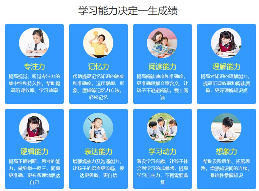 厦门排名好的专注力训练机构排行榜,孩子上课注意力不集中,厦门金慧儿