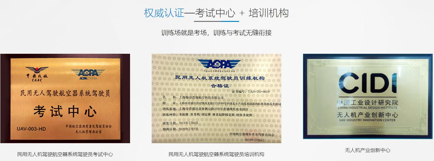 民用无人机驾驶员合格证报考中心