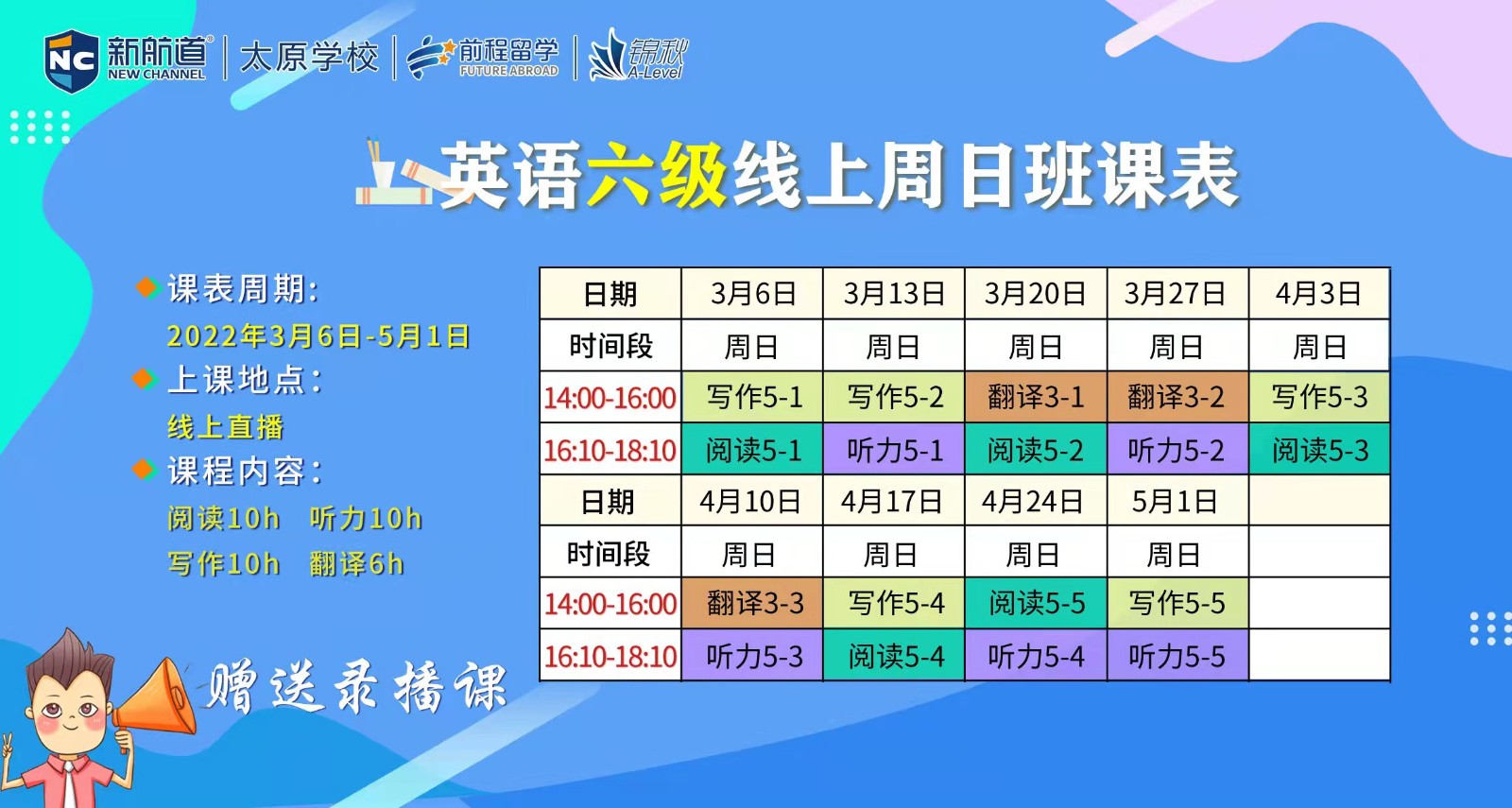 太原英语四六级培训机构排名前十