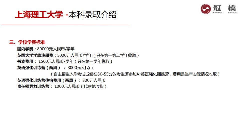 上海理工大学4+0本中外合作办学申请条件一览表 上海理工大学4+0本中外合作办学申请条件一览表