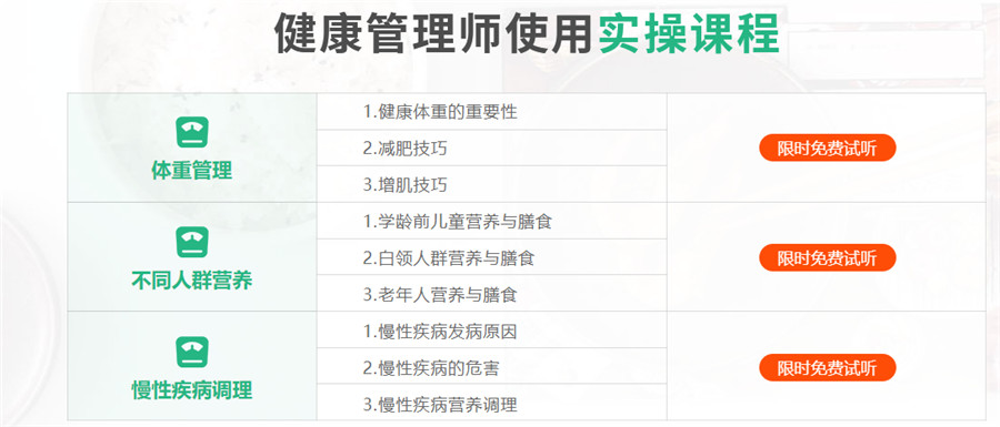 十大健康管理师考证培训机构实力排名一览 十大健康管理师考证培训机构实力排名一览