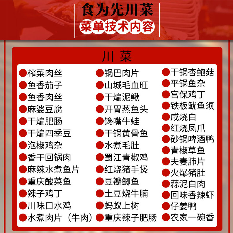 国内排名前3的川菜培训机构名单一览