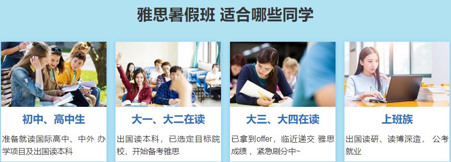 太原环境教育雅思暑期培训班开班信息一览 太原环境教育雅思暑期培训班开班信息一览