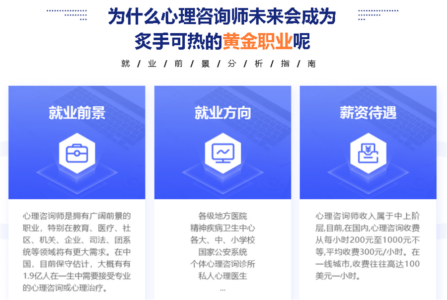 十大心理咨询师证书辅导机构一览排名