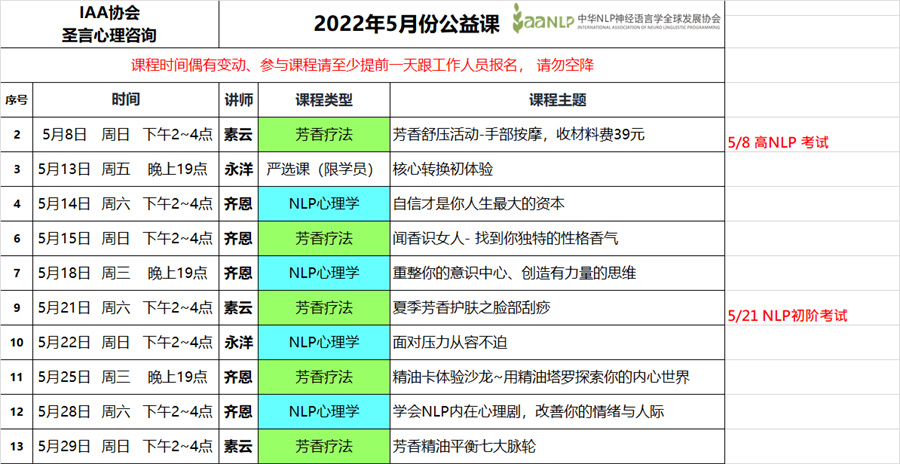 盘点深圳芳疗公益讲堂五大排名一览