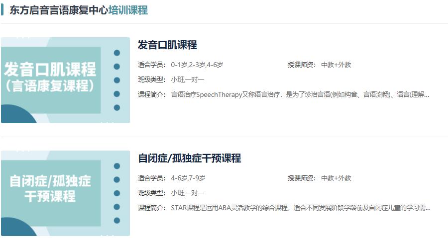 上海自闭症(孤独症)康复训练机构十大排名一览名单