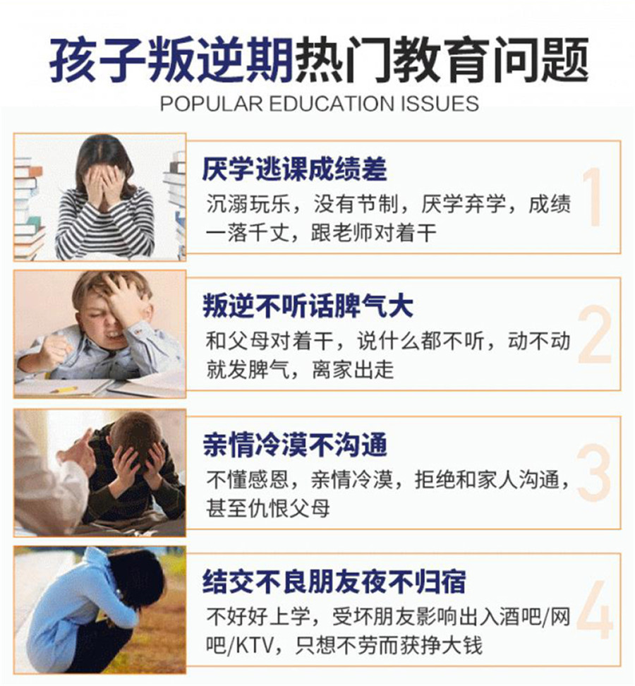 5大湘潭青少年叛逆特训学校人气排名一览 5大湘潭青少年叛逆特训学校人气排名一览