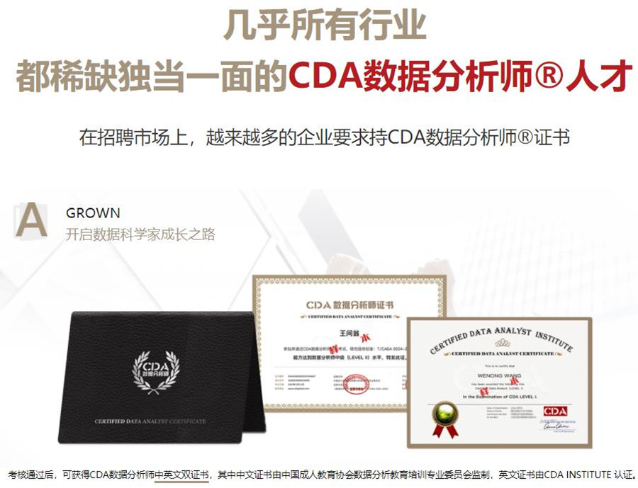 国内专门做数据分析师的培训机构实力一览表