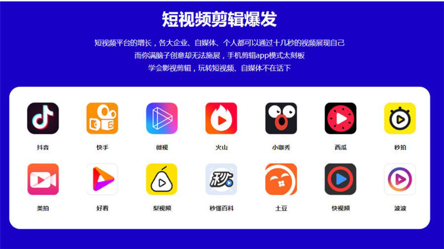 2022十强短视频拍摄剪辑培训机构排名一览汇总