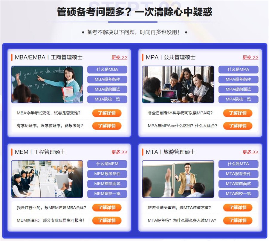 国内管理类联考备考辅导机构排名一览