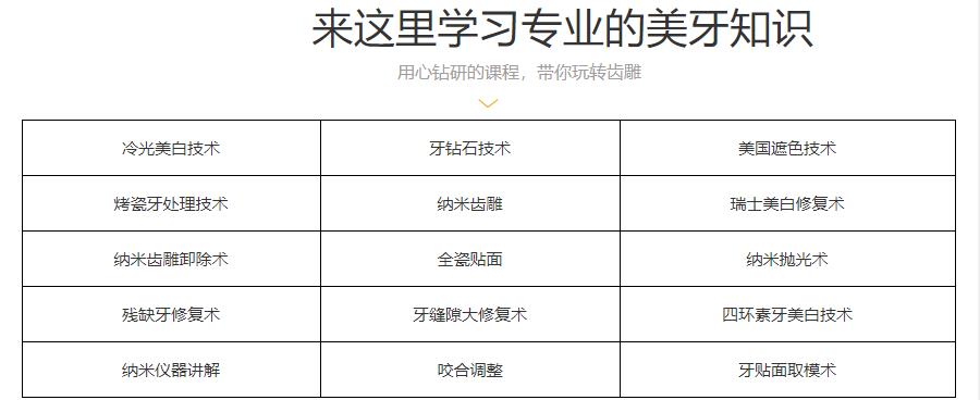 上海前十强美牙技术培训机构排名一览公布 上海前十强美牙技术培训机构排名一览公布