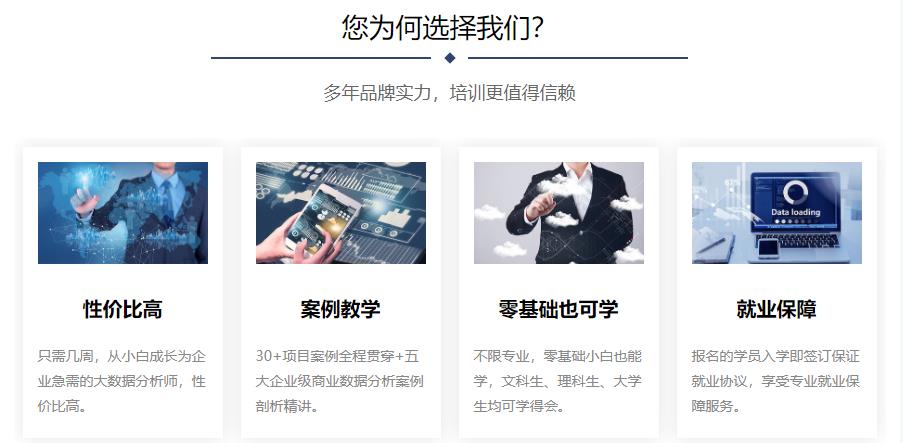 十大数据分析师培训学校排名名单一览公布