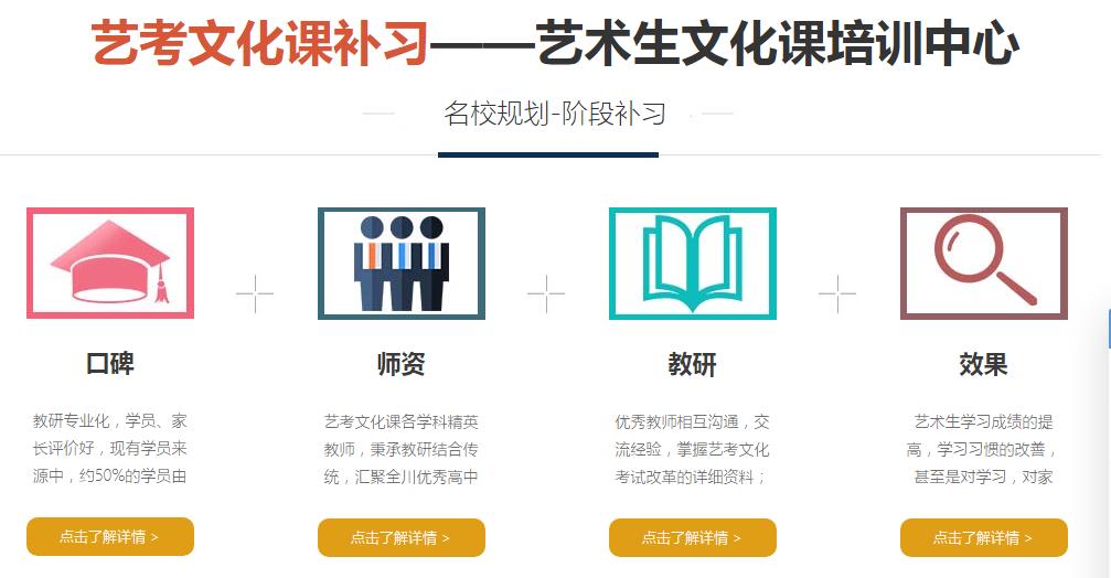 郑州排名不错的艺考文化课集训班名单出炉