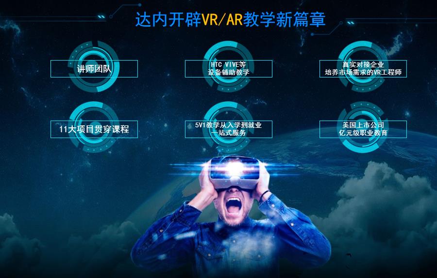 国内VR/AR开发培训机构排名十强一览名单 国内VR/AR开发培训机构排名十强一览名单