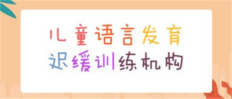 温州儿童语言发育迟缓矫正机构排行榜