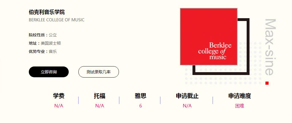 2023美国伯利克音乐学院招生简章公布