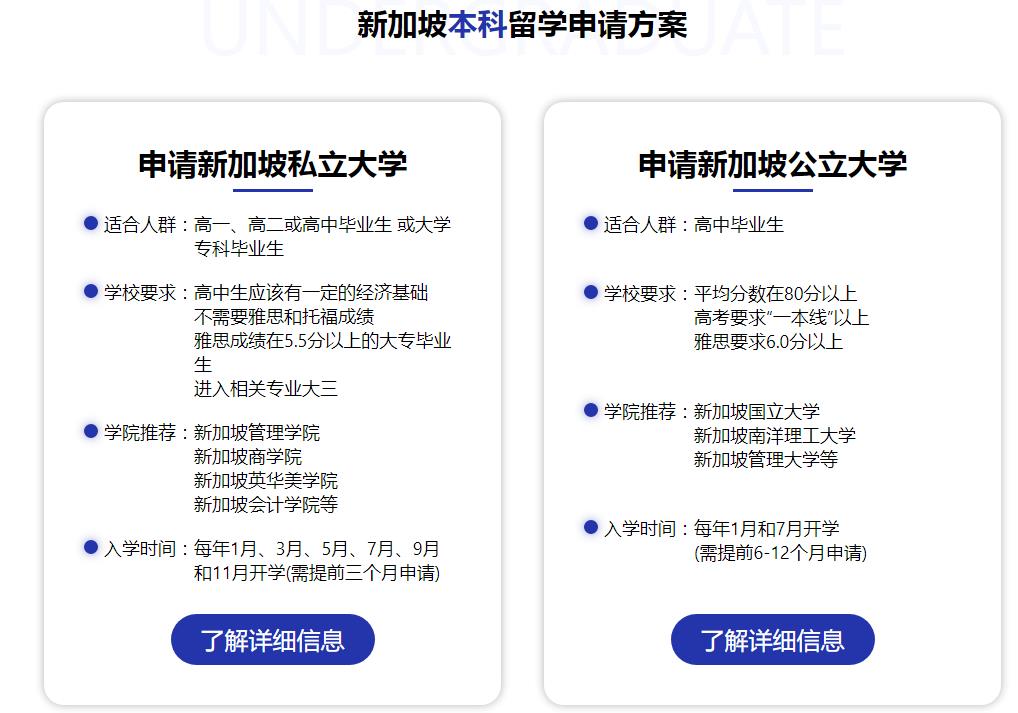 西安正规新加坡留学办理机构top5排名公布