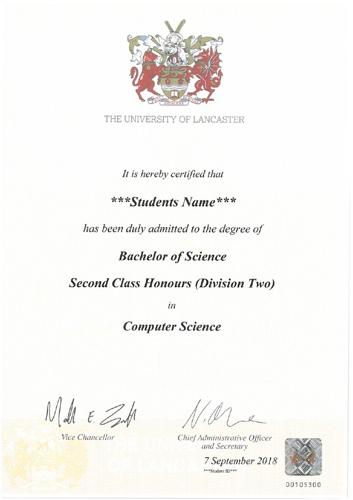 在德国也能入读英国兰卡斯特大学