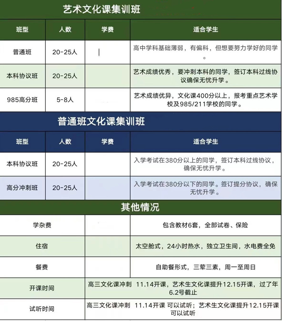 济南高考艺术类考生文化课冲刺机构排名前十