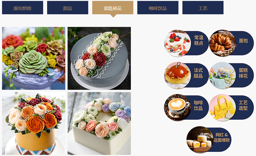 学习蛋糕烘焙学校