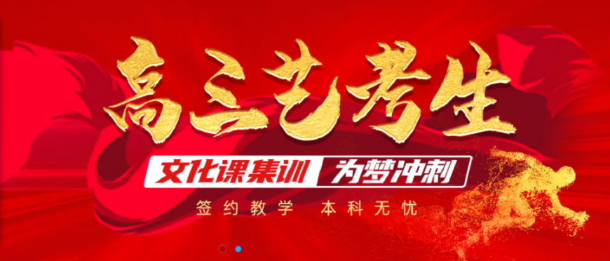 艺考文化课集训