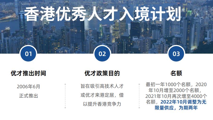 香港优才计划 香港优才计划
