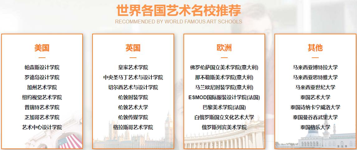 北京艺术留学机构排名前十 北京艺术留学机构排名前十