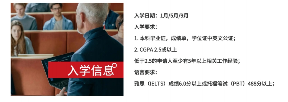 伍伦贡大学马来西亚分校MBA硕士2024招生简章一览