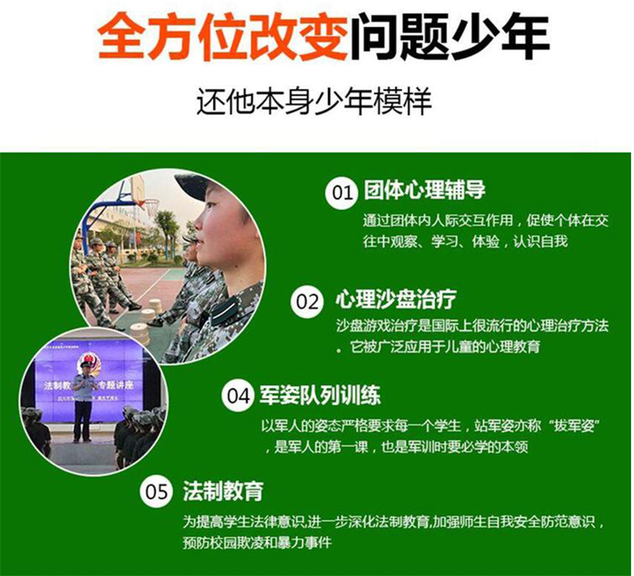 十大叛逆期全封闭军事化教育学校甄选名单