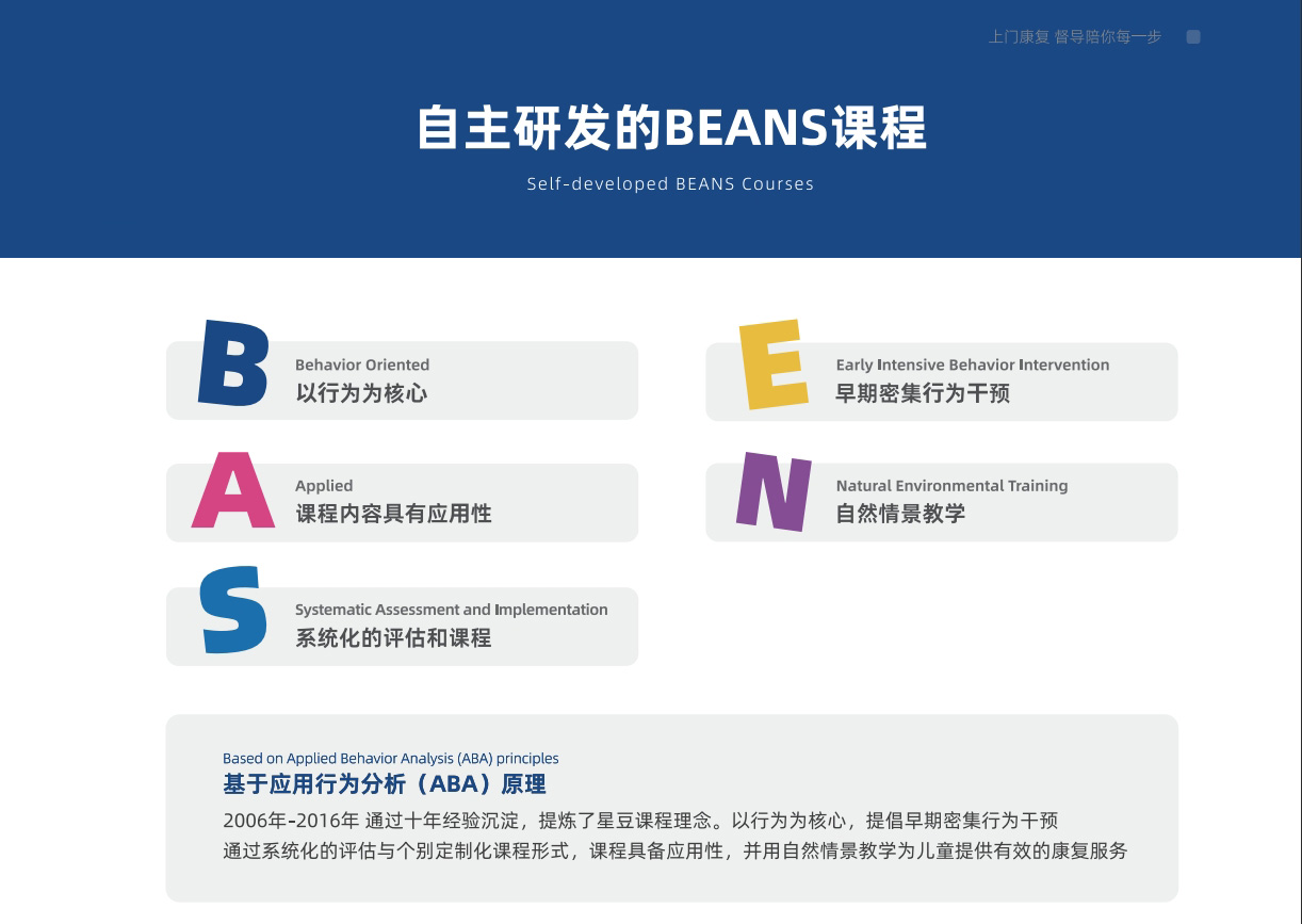 自闭症干预课程