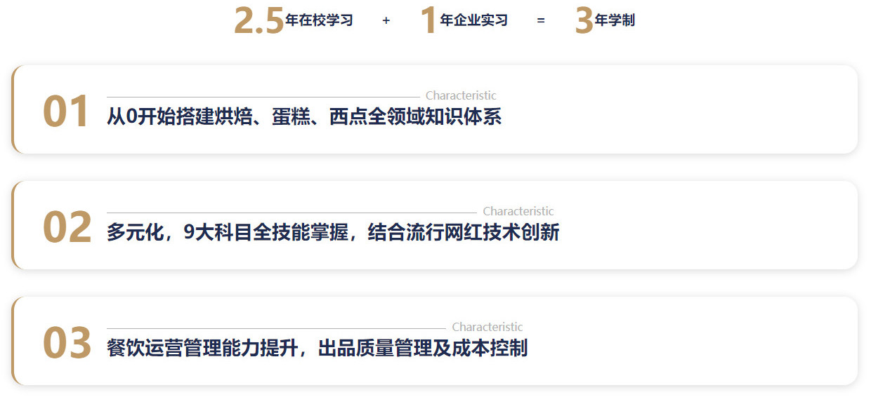 正规西点烘焙大专学校