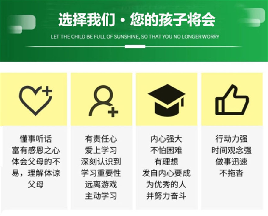 叛逆少年全封闭特训