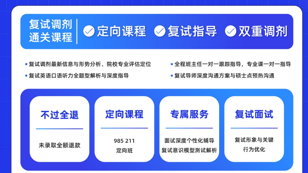 排行榜前10大考研复试调剂辅导机构排名出炉