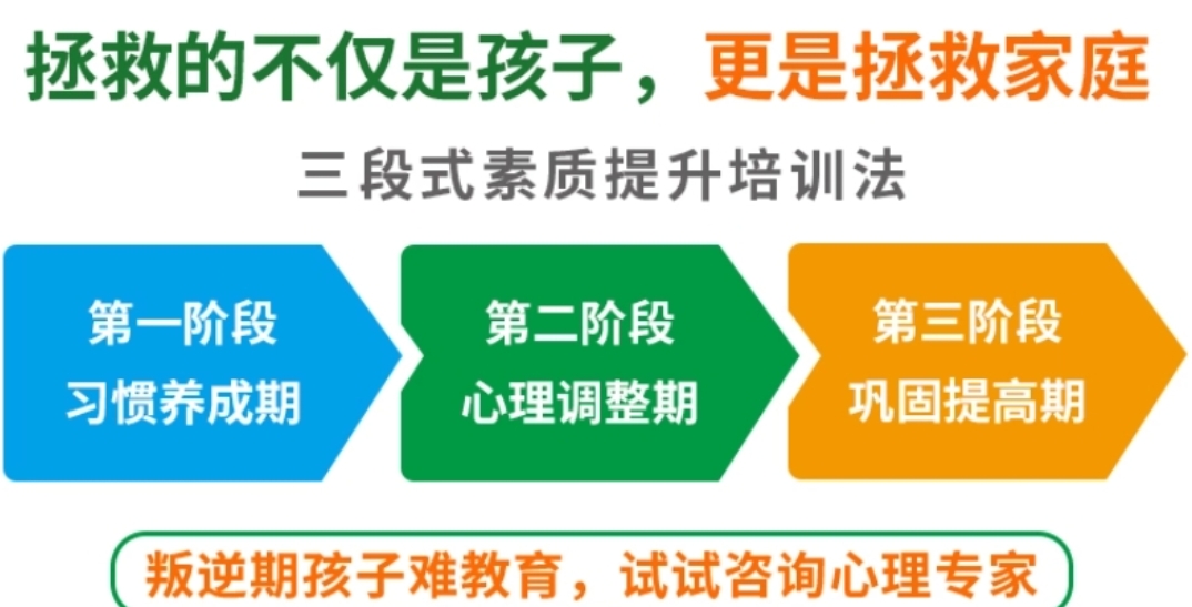 封闭式叛逆戒网瘾特训