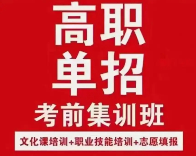 单招培训 单招培训