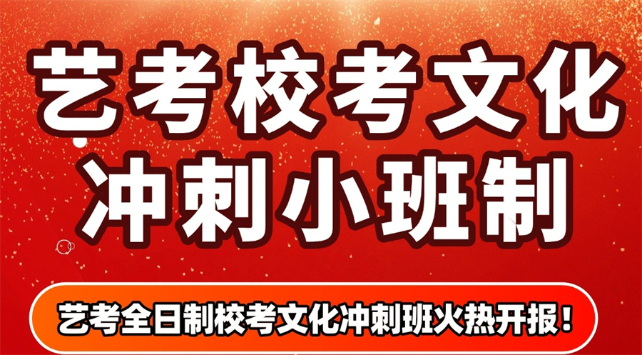艺考文化课冲刺 艺考文化课冲刺